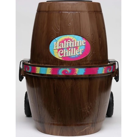 Whole-In-One Halftime Chiller Rolling Cooler - Spiral Tie Dye WH3675167